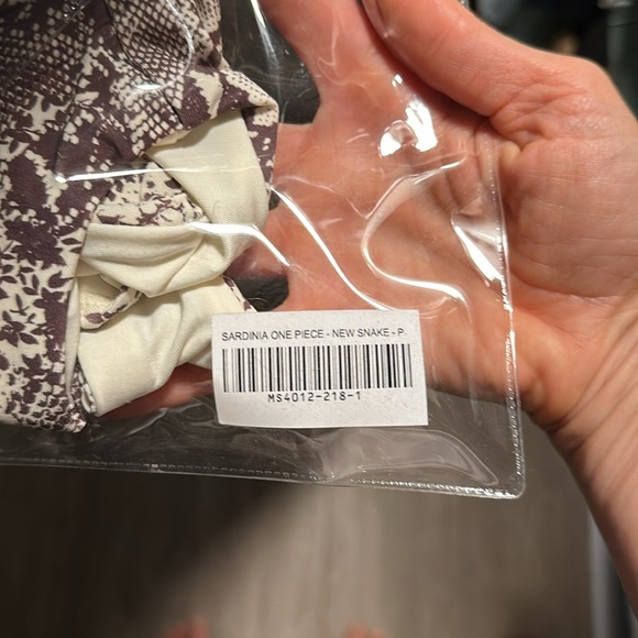 Monday Swimwear Sardinia One Piece Snake P/XS - Picture 4 of 4